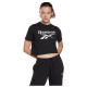 Reebok Γυναικεία κοντομάνικη μπλούζα Crop